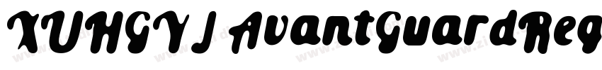 XUHGYJ AvantGuardReg字体转换